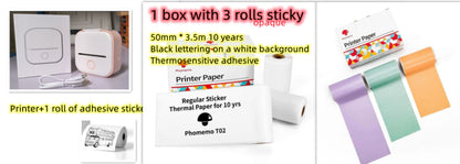 Portable Mini Bluetooth Thermal Label Printer