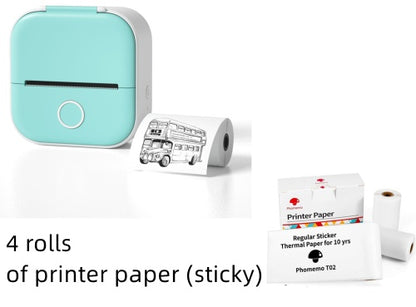 Portable Mini Bluetooth Thermal Label Printer